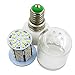 Pack 2,E14 LED Light Bulb 12V-24V AC/DC 3.5W 380 Lumen 78PCS 3014 SMD Explosion proof Daylight Light Candle Lights(Warm White 2700K - 3200K)