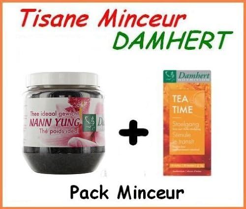 Damhert slimming pack: Weight loss tea and laxative herbal tea