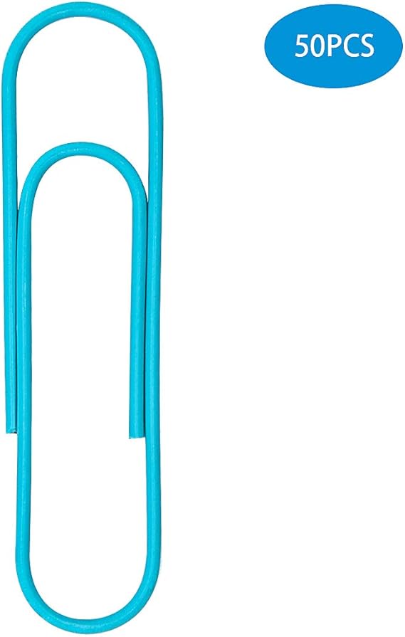 50 Pack 4 Inches 100mm Jumbo Paper Clips Extra Large