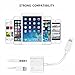 2 in 1 Lightning to 3.5mm Audio Adapter, Headphone Jack Adapter for iPhone 7/7 Plus[supports IOS 10.3.2 or later], Charge & Listen at the same time