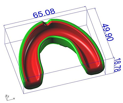 SWQ Sports Mouth Guard Gum Shield Mouth Guard Boil Bite Mouthguard All Sport Boxing Martial Mouth Guard - Thumbnail 4