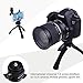 Mozeat Lens Tripod with Mount for iPhone Samsung Android Cellphone, 1/4
