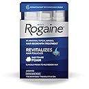 Men's Rogaine Hair Loss &amp; Hair Thinning Treatment Minoxidil Foam, Three Month Supply