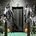OurWarm 5.5ft Halloween Ghost Hanging Decorations, Large Hanging Grim Reaper with Realistic Skull for Scary Halloween Indoor Outdoor Yard Decorations Prop