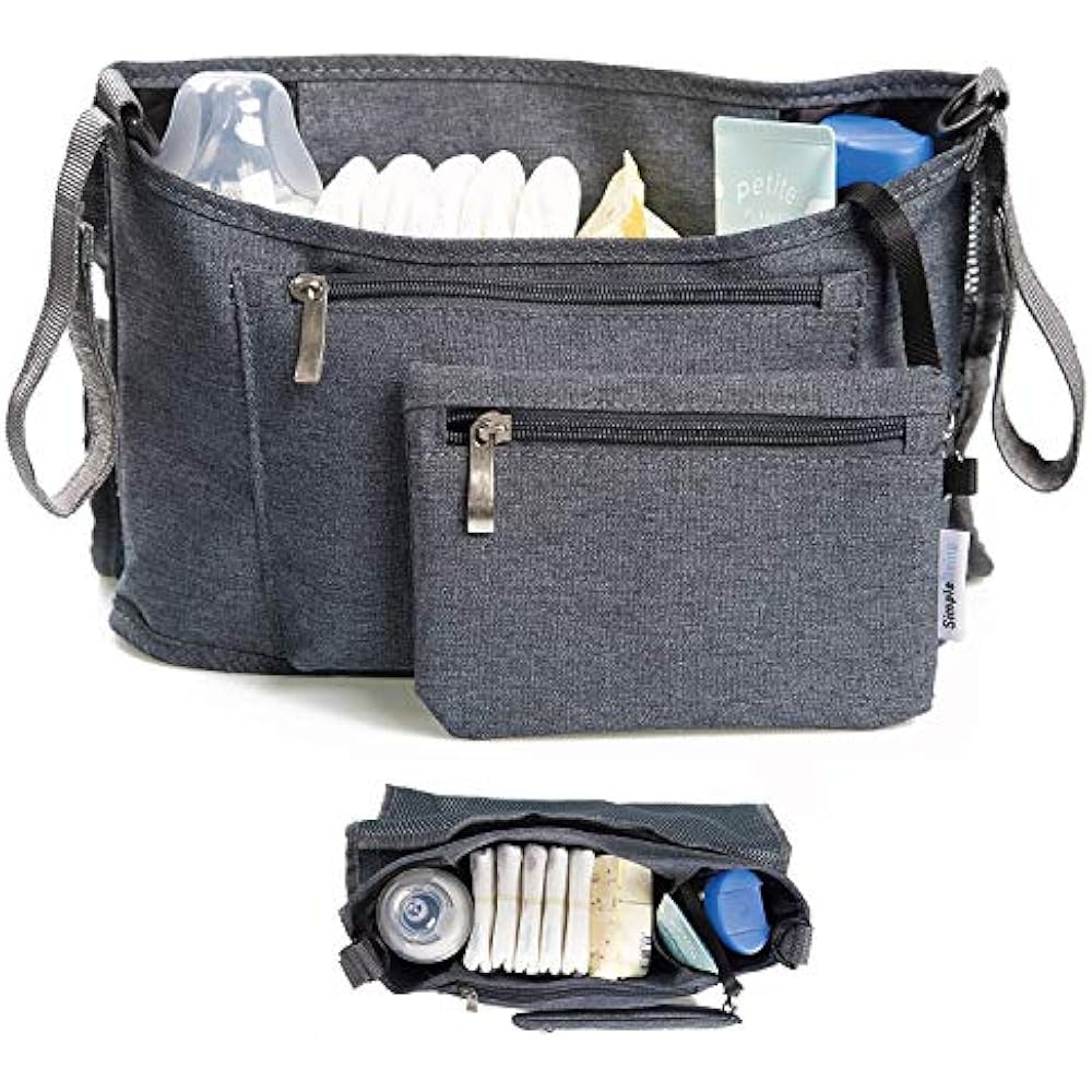 Simple Being Baby Stroller Organizer, Universal Fit ...