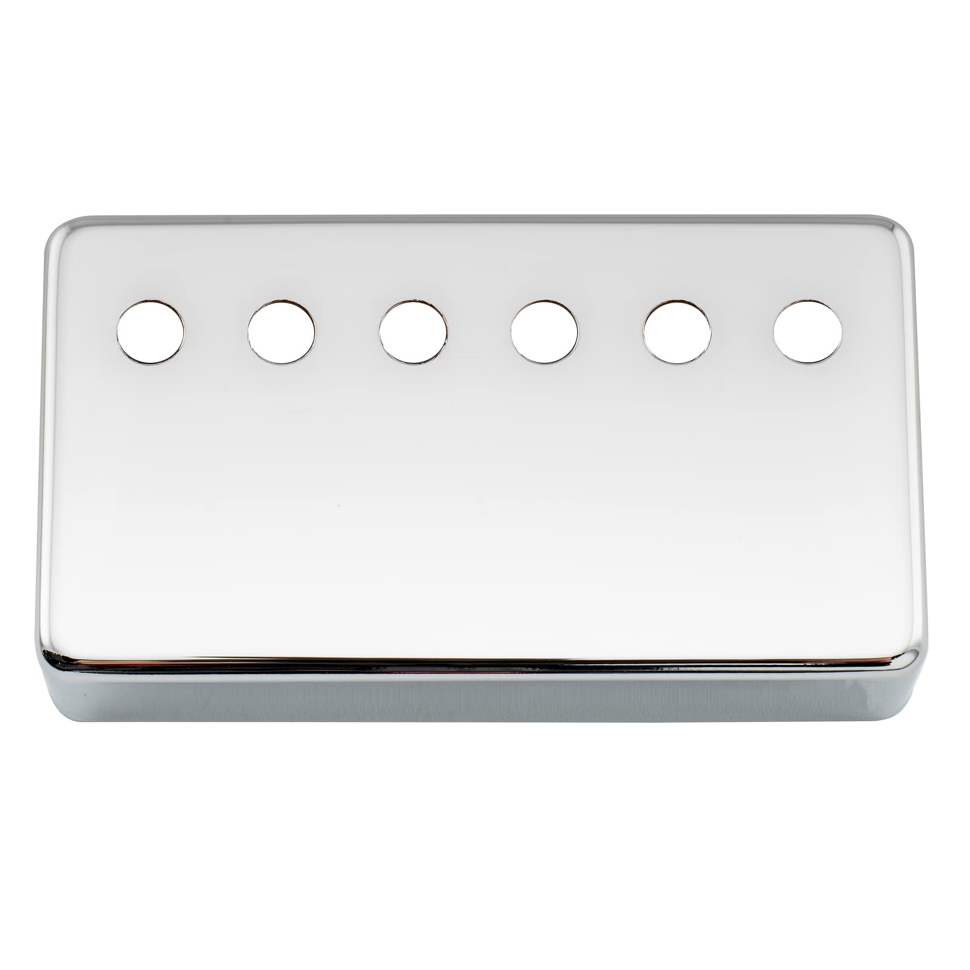 Musiclily Pro 52mm Nickel Silver Alloy Humbucker Pickup Cover for Imported Electric Guitar, Chrome