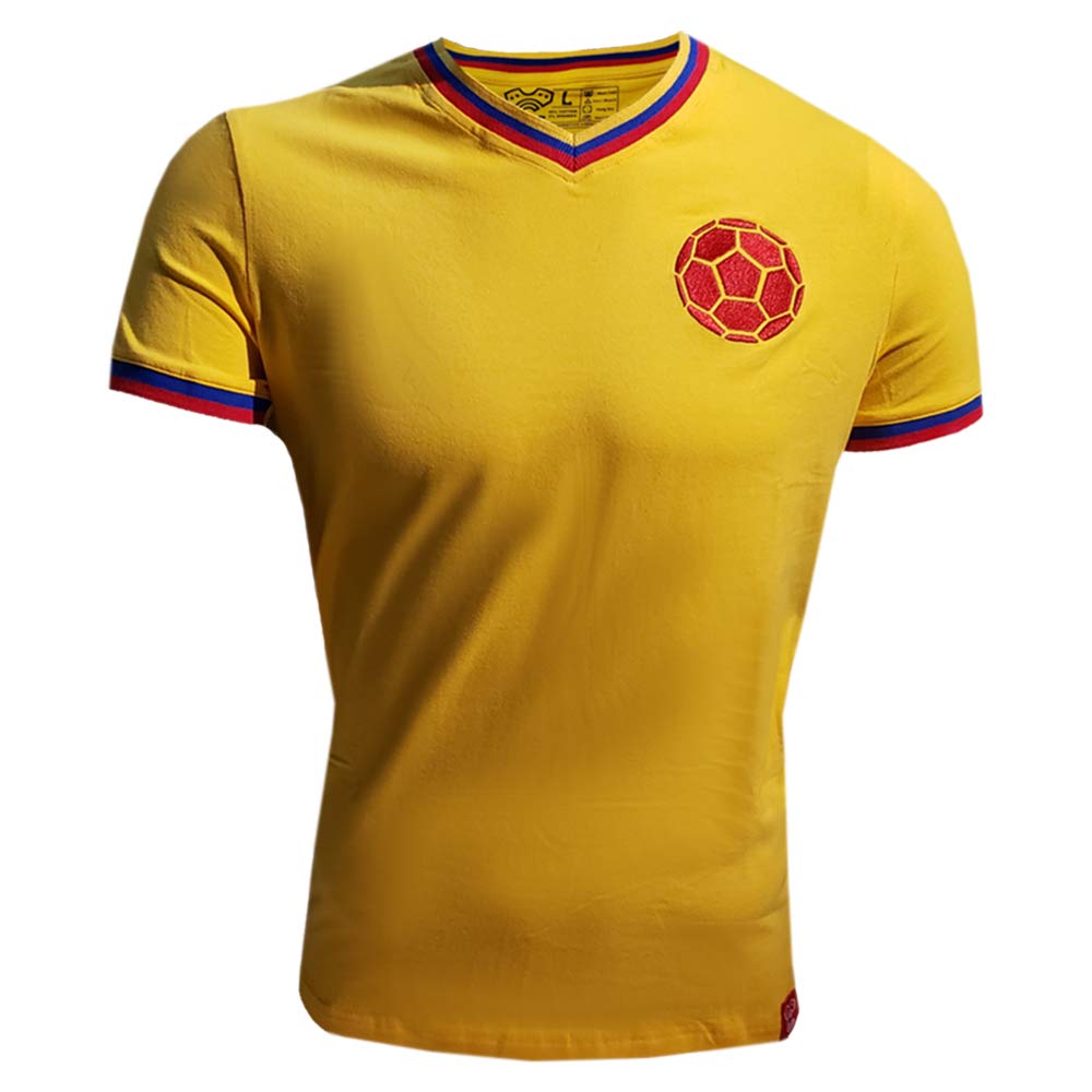 t shirt colombia soccer