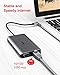 RCA USB C Hub, 11 in 1 USB C Adapter with 4K HDMI, 1080P VGA, Gigabit Ethernet, USB C PD Power Delivery, USB 3.0, USB 2.0, SD&TF Card Reader, Audio Jack for MacBook Pro and Other Type C Devices