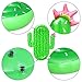 ThinkMax Inflatable Pool Float Raft for Adults and Kids, Giant 73 Inch Cactus Pool Lounge Toy for Summer Swim Party with Bonus 3 Drink Holders