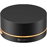 Fosi Audio VOL20 Black Bluetooth Volume Control Knob, USB Multimedia Controller for PC/Gaming/Home Audio/Desktop, RGB Lighting Customization Multi-Function Button with Adjustment