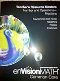 enVisionMATH teacher's Resource Masters, Grade 5: Number and Operations - Fractions