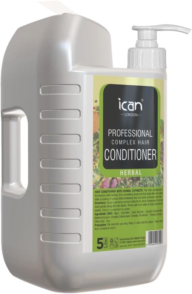 ICAN LONDON Herbal Complex Conditioner Salon Size 5 Litre Gallon