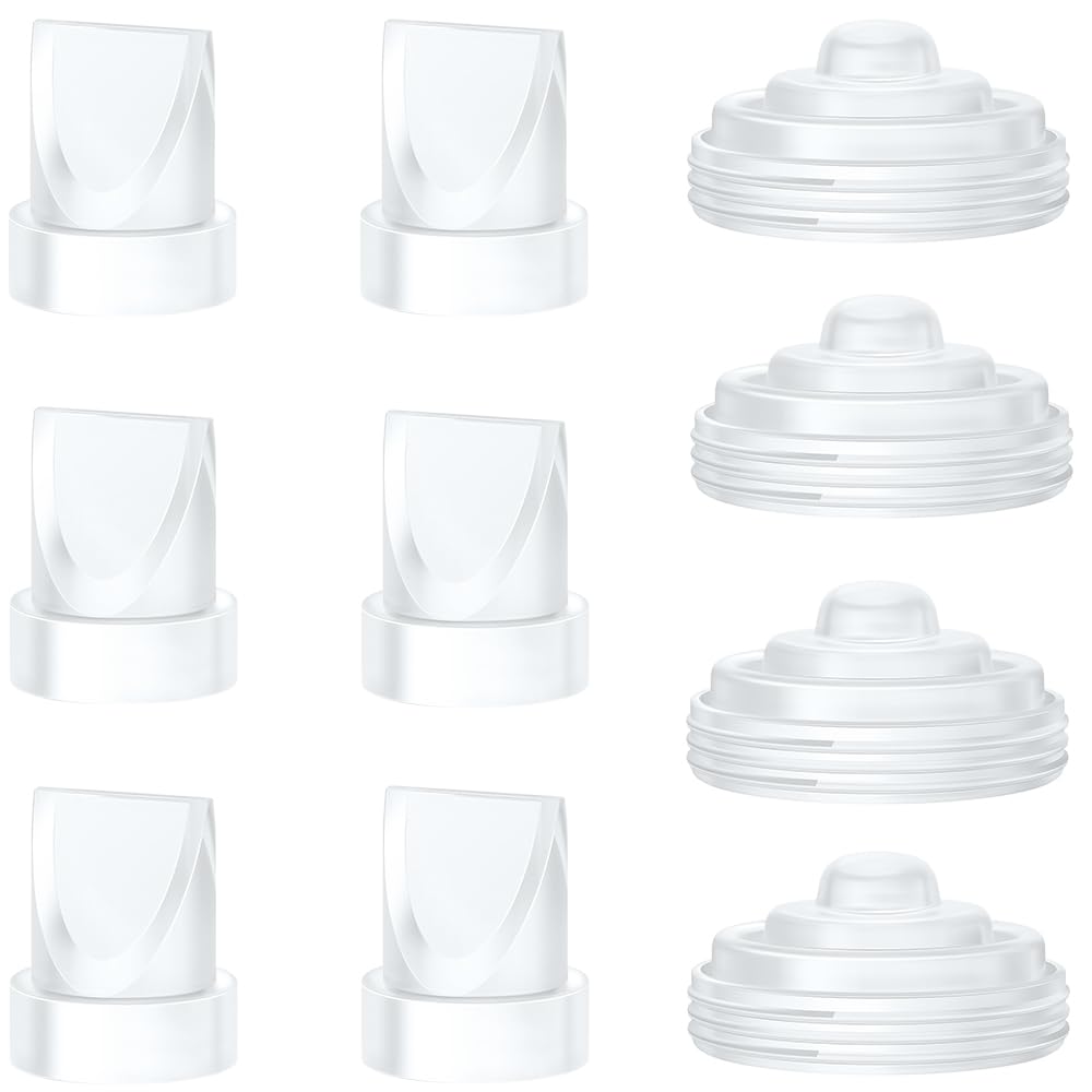 Photo 1 of ****ONLY TWO***

6PCS Duckbill Valves & 4PCS Diaphragm Compatible with Momcozy M5 Wearable Breast Pump, Replacement Pump Parts Accessories Compatible for M5 Momcozy, Not Original Mom Cozy Accessories