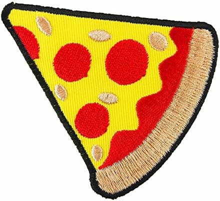 Pizza slices Embroidered Iron on Patch