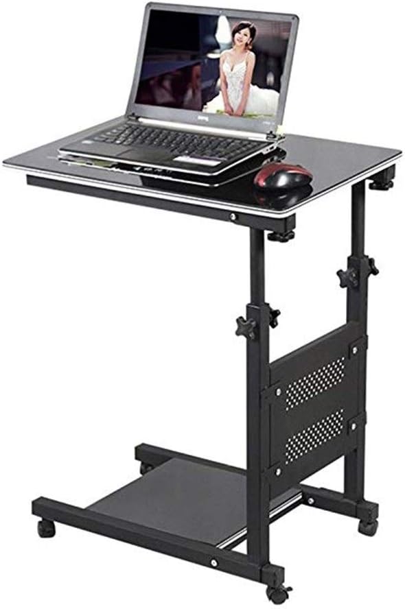 Byrhgood Simple Laptop Desk, Folding Table Lazy Bed Desk Home Folding