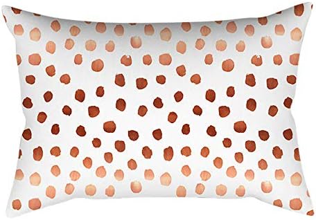 Jaysis＊Rose Gold Pink Cushion Cover Square Pillowcase Home Decoration(30cm X 50cm) Cushions Covers，Green Linen，Home décor
