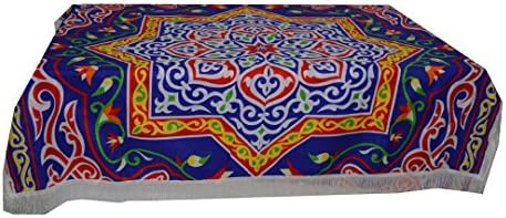 Memories Maker Ramadan Table Cloth with White Fringes