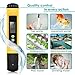 Digital PH Meter, PH Meter 0.01 Resolution Pocket Size Water Quality Tester with ATC 0-14 pH Measurement Range for Household Drinking Water, Aquarium, Swimming Pools, Hydroponics