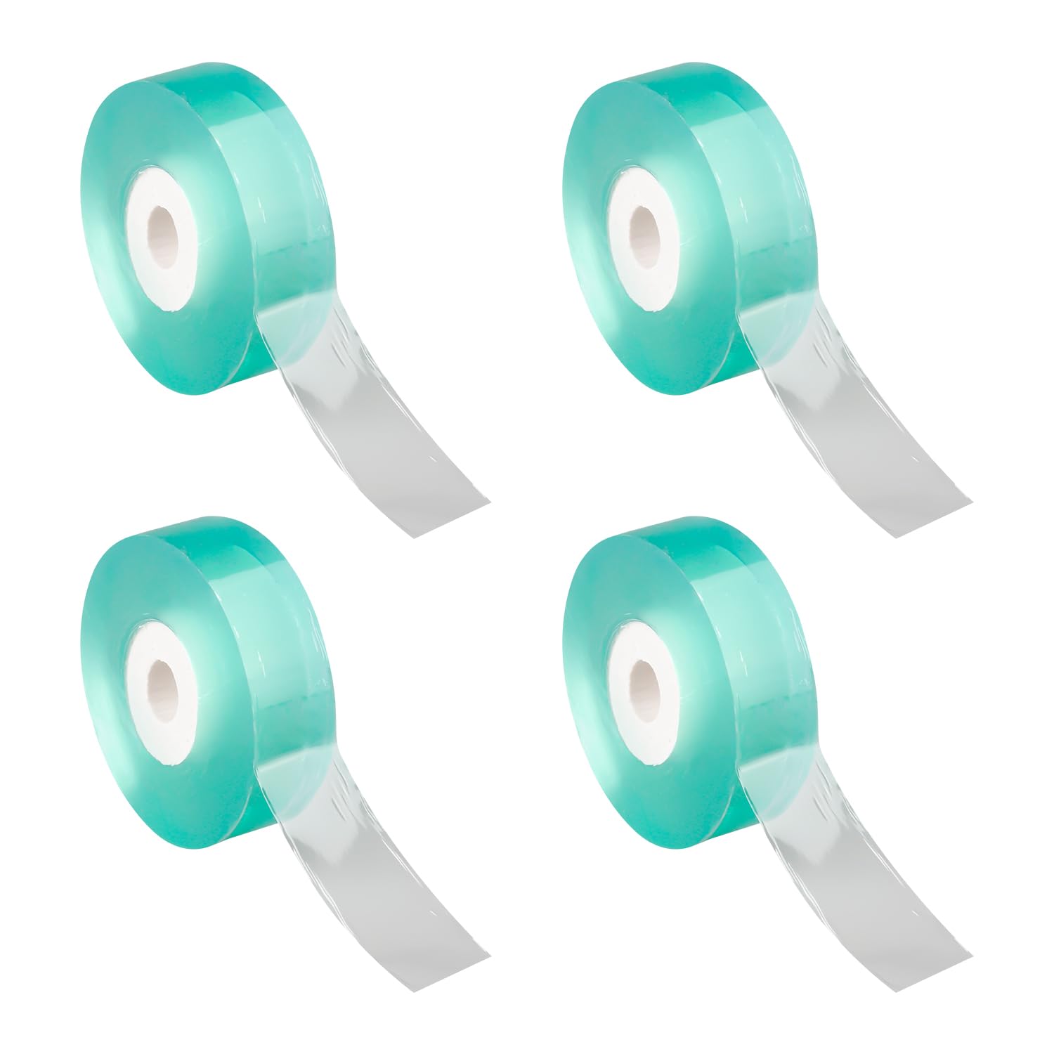 Bojueshaw 4pcs Grafting Tape,Plant Repair Tape,Stretchable Clear Floristry Film Moisture Barrier Grafting Tape for Garden Tree Flowers Branch Graft