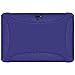 Amzer Silicone Jelly Skin Fit Case Cover for Google/Samsung Nexus 10 - Blue (AMZ95134)