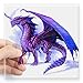 CafePress Purple Dragon Square Sticker 3