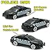 JQGT 5pcs Assorted SWAT Die Cast Metal Alloy Car Models Mini Play Vehicles Truck Cars Toy for Kids Toddlers Boys (Styles May Vary)