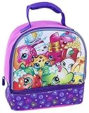 Shopkins Dual Compartment Insulated Lunch Bag - Great for Back to School!