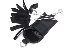 Jon Line for Scuba Diving 200cm with Deco for Garvin Hook, Swivel Hook and D Ring, Suitable for Use with Shot, Anchor, and As