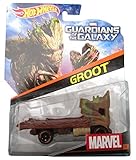 Hot Wheels, Marvel Character Car, Guardians of the Galaxy Groot #14, 1:64 Scale