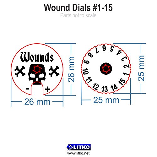 AoS: Wound Dials, #1-15 (2)