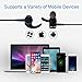 Bluetooth Headphones Sport, JelySound Stereo Magnetic Wireless Earbuds Bluetooth 4.2 with HD Mic and Secure Fit Noise Isolating Headsets IPX5 Sweatproof in Ear Earphones for Running Gym Workoutthumb 1