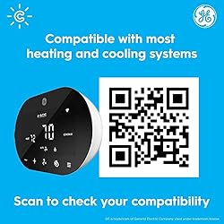 GE CYNC Smart Thermostat, Programmable Wi-Fi