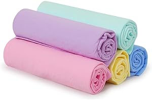 Chamois Cloth for car,Shammy Towel for car,The Absorber 5 Packs(16"X12")