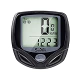 Agapo Bike Computer Wireless Cycling Speed Odometer Bicycle Sensor Automatic Waterproof