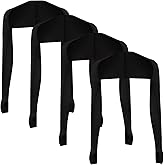 JEONEKID Cooling Shawl Arm Sleeves with Finger Holes for Women Anti-UV Protection, Sun Protection Cooler Shrug for Golf