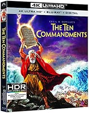 The Ten Commandments (4K UHD + Blu-ray + Digital)