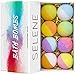 Selene Bath Bombs Gift Set For Kids, Women (8 Pack) - Lush Spa Fizzies To Moisturize Dry Skin - Best Gift Idea for Her, Mom, Girlfriend, Holiday, Birthday - Handmade, Vegan, and Non Staining Fizzies