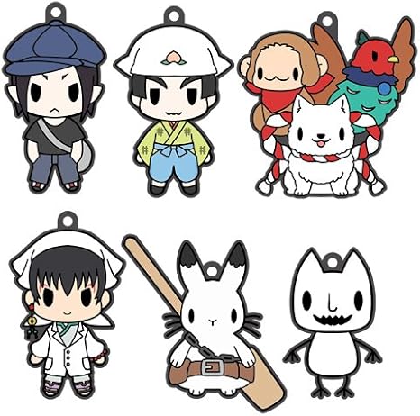 Amazon D4 鬼灯の冷徹 ラバーストラップコレクション Vol 2 Box商品 1box 6個入り 全6種類 アニメ 萌えグッズ 通販