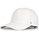 AOPREL Baseball Cap for Men Women Waterproof Quick Dry Performance Hat S-L | Breathable Trucker Hat with Laser Perforated Golf Ball Cap Lightweight Adjustable Sport Hat for Running, Workout, Outdoor