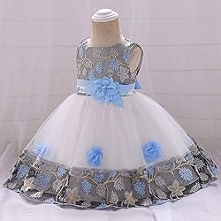 1 Year Old Blue Vintage African Summer Formal