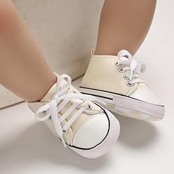 KKIIDDSS Unisex Baby Girls Boys Canvas High-top