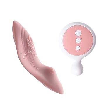 Linlink Vibratoren für Sie, Heizung G-Punkt Vibratoren Wasserdicht Versteckter Vibrator Butterfly Klitoris Vibratoren mit Fer