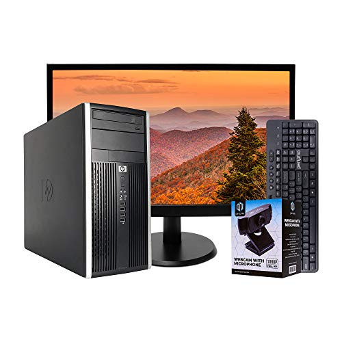 HP 6200 Desktop Tower Computer, Intel Core i7 Quad Core, 16GB RAM, 500GB Solid State Drive, DVD, Wi-Fi, Windows 10 Pro…