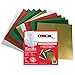 Oracal 651 Christmas Pack - Adhesive Craft Vinyl for Cricut, Silhouette, Cameo, Craft Cutters, Printers, and Decals - 12