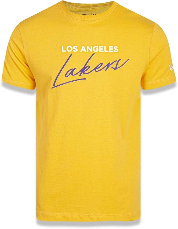 CAMISETA NEW ERA NBA LOS ANGELES LAKERS CORE HAND SIGN