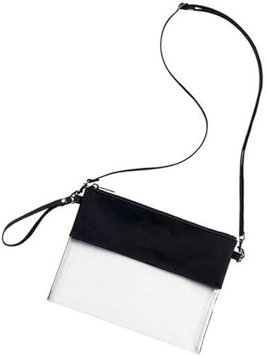 clear vinyl crossbody bag
