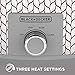 BLACK+DECKER SC3007D Slow Cooker, 7 Quart, Dial Control, Purple & Silver Leaf Pattern
