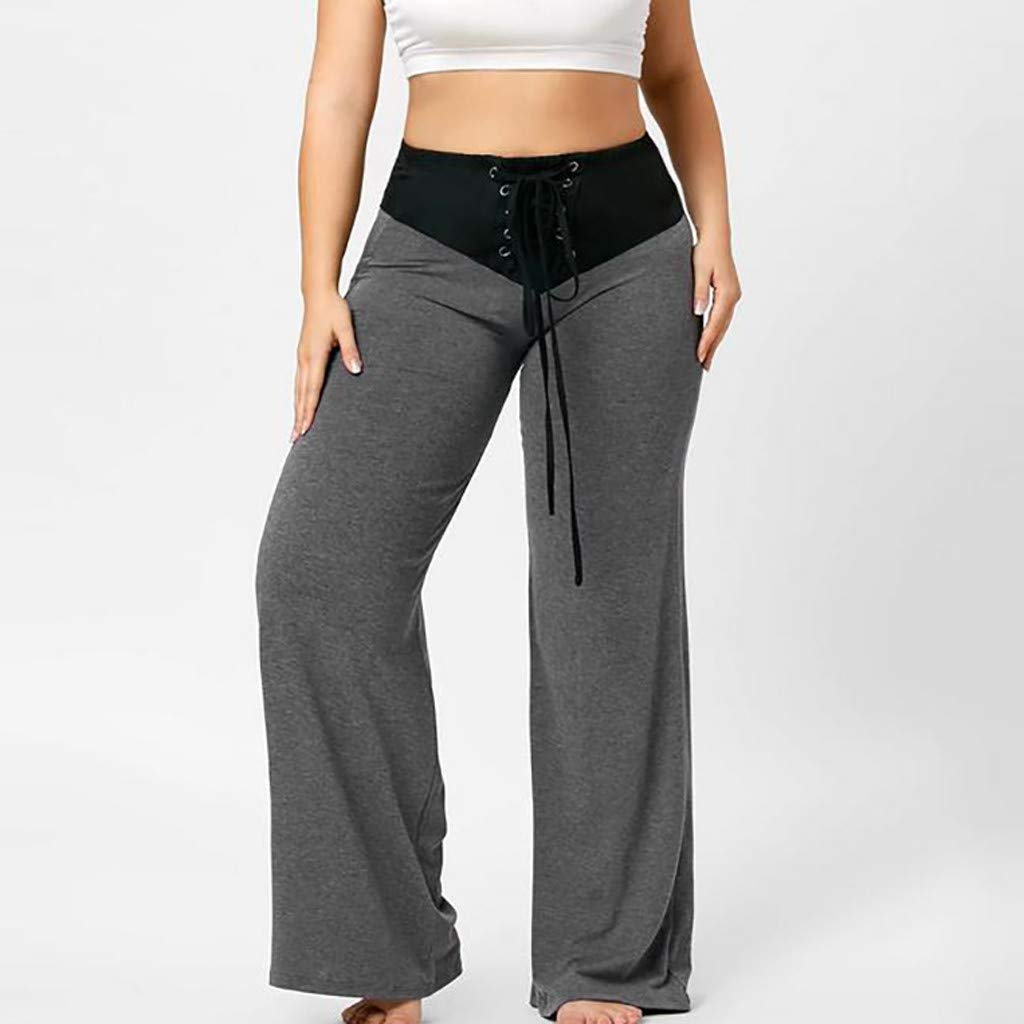 ladies flared jogging bottoms