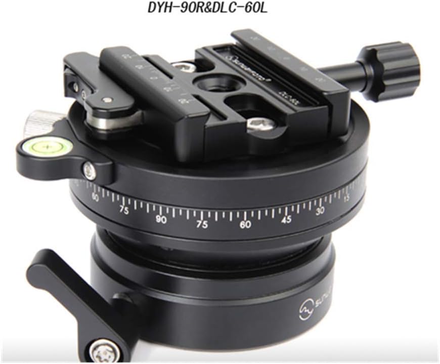 Tripod Head Leveling Base 90mm Tripod Leveling Base w/Offset Bubble Level Electronics Camera