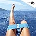 Booty Resistance Loop Band Set - Non-Rolling Thick Fabric Circles - Activate Your Glutes & Thighs! Perfect Hip Bands for Leg Exercises, Butt-Kicking Workout, Squatting, Yoga, Cross-Fit - Bonus Ebook